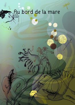 Iconographie - Affiche Au bord de la mare, de Cécile Delhommeau, pour Beautour