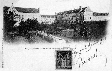 Iconographie - Institution Richelieu, Côte des Jardins