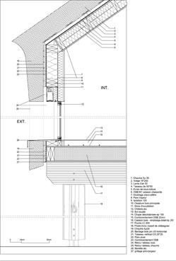 Iconographie - Plan - Détail on wall, du Centre Beautour