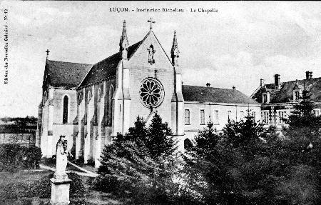Iconographie - Institution de Richelieu - La chapelle