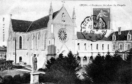 Iconographie - L'Institution de Richelieu - La chapelle