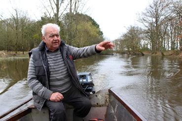 Iconographie - Observation sur le lac de Grand-Lieu avec Alphonse Joyeux