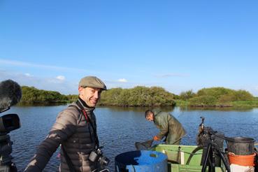 Iconographie - EthnoDoc avec un pêcheur du Lac de Grand-Lieu