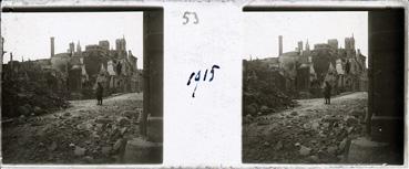 Iconographie - Rue en ruines