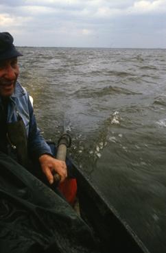 Iconographie - A la voile sur le lac de Grand-Lieu avec André Garreau, dit Layoutte