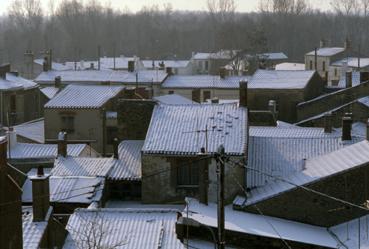 Iconographie - Village de Passay  en hiver 1991