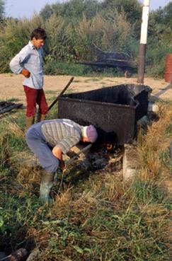 Iconographie - Le dernier goudronnage de bosselles en septembre 1991
