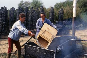 Iconographie - Le dernier goudronnage de bosselles en septembre 1991