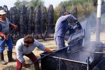 Iconographie - Le dernier goudronnage de bosselles en septembre 1991