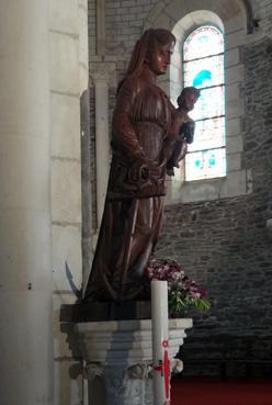 Iconographie - Vierge à l'Enfant dans l'église Notre Dame du Port