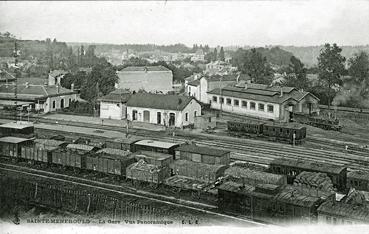 Iconographie - La gare - Vue panoramique