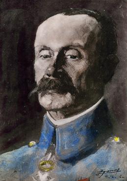 Iconographie - Le général Barescut, commandant une division à Souville