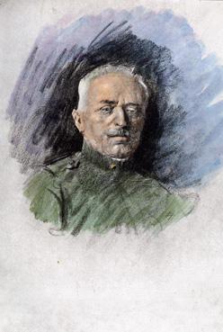 Iconographie - Le général Cadorna, commandant l'armée italienne