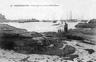 Iconographie - L'estacade vue du Fort Saint-Pierre