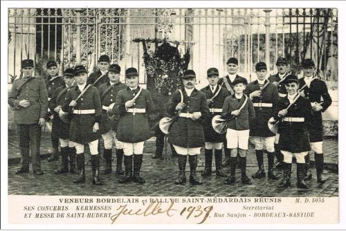 Iconographie - Veneurs Bordelais et Rallye Saint Médardais réunis