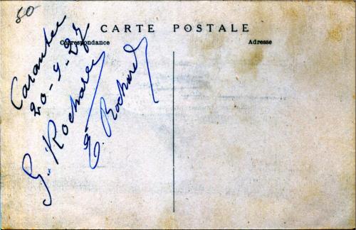 Iconographie - Rochard Frères Gustave et Émile-Verso signatures