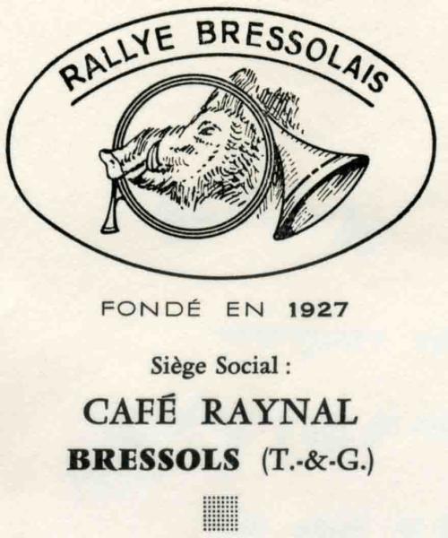 Iconographie - Rallye Bressolais