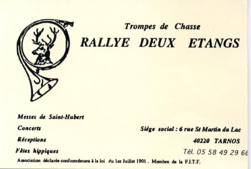 Iconographie - Rallye Deux Étangs