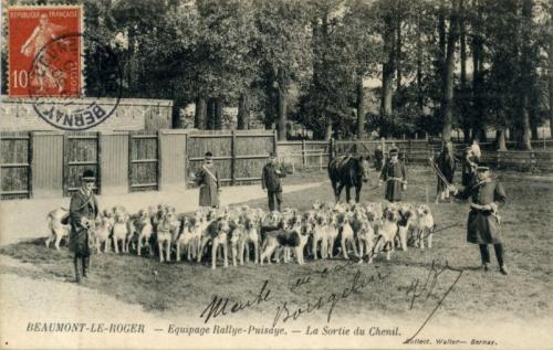 Iconographie - BEAUIMONT-LE-ROGER - Équipage Rallye Puisaye