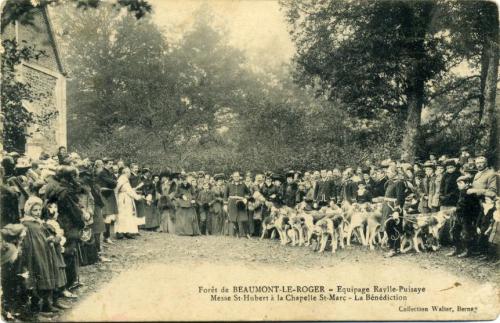 Iconographie - Forêt de BEAUMONT-LE-ROGER -  - Équipage Rallye Puisaye  -