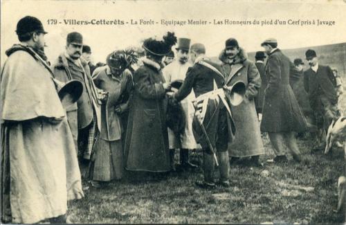 Iconographie - Villers-Cotterêts - La Forêt - Equipage Menier