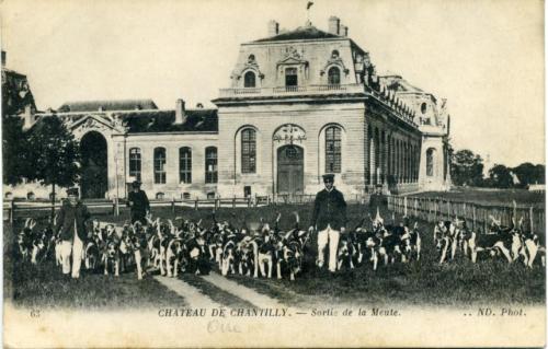 Iconographie - CHÂTEAU DE CHANTILLY - Sortie de la meute