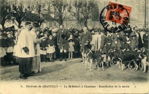 Iconographie - Environs de CHANTILLY-La St-Hubert à Fleurines