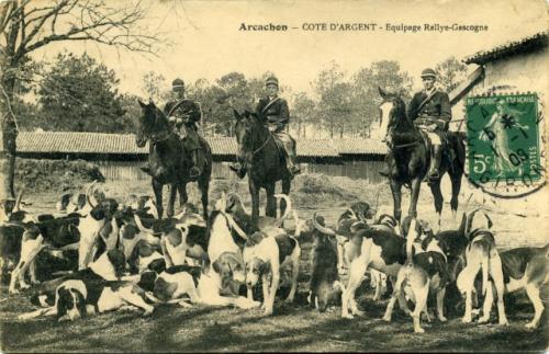 Iconographie - ARCACHON COTE D'ARGENT - Équipage Rallye Gascogne