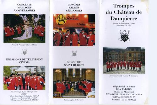 Iconographie - Trompes du Château de Dampierre