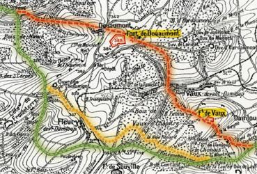 Iconographie - Secteur de Thiaumont Douaumont