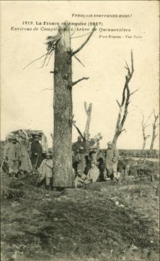 Iconographie - Environs de Compiègne - L'arbre de Quennevières