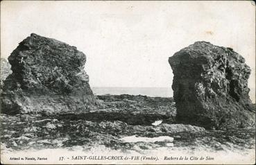 Iconographie - Rochers de la côte de Sion