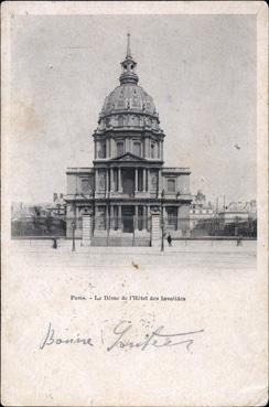 Iconographie - Le dôme de l'hôtel des Invalides