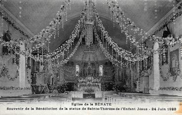 Iconographie - Eglise de la Bénate