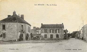 Iconographie - La Bénate - Rue de St-Jean