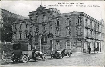 Iconographie - Le gouvernement belge au Havre - La poste de Sainte-Adresse