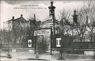 Iconographie - Berck-Plage - L'hôpital dépôt n° 49