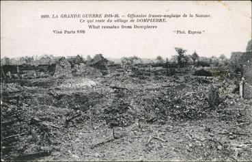Iconographie - Offensive franco-anglaise de la Somme