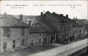 Iconographie - Le faubourg Pavé après le déluge de mitraille