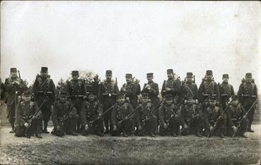 Iconographie - Soldats du 244e régiment d'infanterie