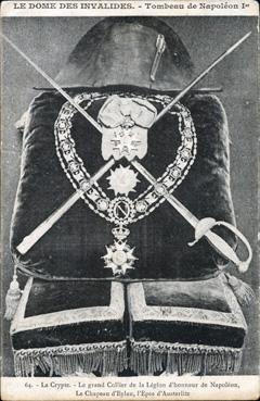 Iconographie - Le dome des Invalides - Le grand collier de la Légion d'honneur de Napoléon
