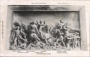 Iconographie - Haut-relief de l'infanterie