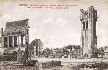 Iconographie - Les ruines de la Grand'Place
