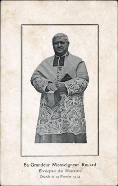 Iconographie - Sa grandeur Monseigneur Rouard, évêque de Nantes