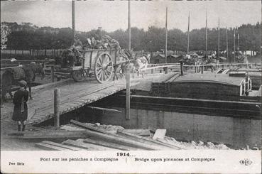 Iconographie - Pont sur les péniches