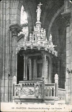 Iconographie - Basilique Saint-Nicolas - La chaire