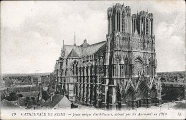 Iconographie - Joyau unique d'architecture détruit par les Allemands en 1914