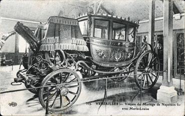 Iconographie - Voiture du mariage de Napoléon 1er avec Marie-Louise