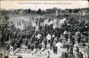 Iconographie - Calvaire de Pontchâteau - Pèlerinage du 19 au 21 juin 1910