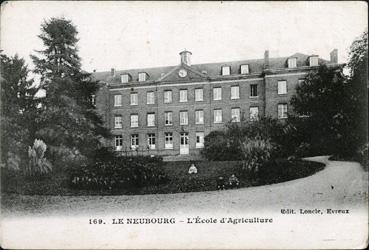 Iconographie - L'école d'agriculture